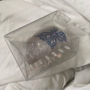 EMI JAY Luna Clip in Snow Baby 🦋 Brand new in box